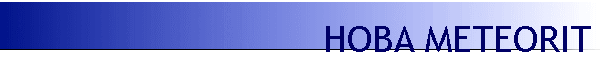 HOBA METEORIT