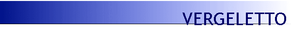 VERGELETTO